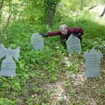 Unfearth in his natural setting.