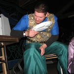 He must have really liked it!